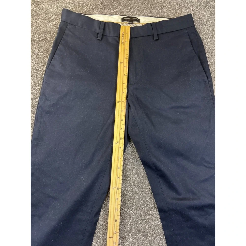 Banana Republic Pants Women 30x30 Chino Mid Rise Flat Front 30